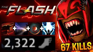 +2000 Move Speed Blood Seeker - The Flash Meta 67 Kills | Dota 2 Gameplay