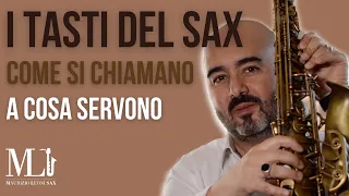 I tasti del sax come si chiamano e a cosa servono, scarica la tavola gratis