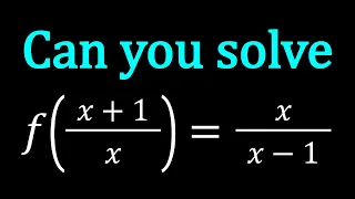 A Nice and Happy Functional Equation 😄