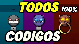 Todos los Codigos de Todos los The Vault | Geometry Dash 2.1