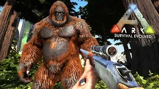 ARK: Survival Evolved -  FINDING BIGFOOT!! (ARK Ragnarok Gameplay)