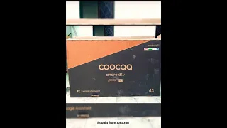 Coocaa 43 inches Frameless Full HD Smart  TV 43S7G #shorts #smarttv #coocaa