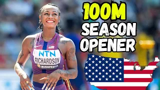 Sha'Carri Richardson vs Marie-Josee-Ta Lou-Smith vs Julien Alfred Women's 100m Prefontaine Classics