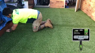 How To Install Turf On A Hard Surface