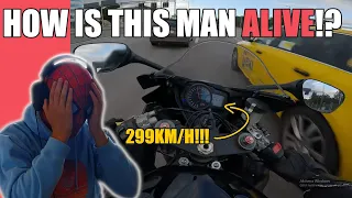 NO OTHER BIKER DARE TO DRIVE A MOTORCYCLE LIKE THIS!!! (GHOST RIDER REACTION)