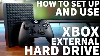 How to Use An External Hard Drive On Xbox One and Series X or S - Move Xbox Games to External Drive