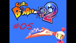 Jogando Super Bomberman R 2 05-Mares e espadas