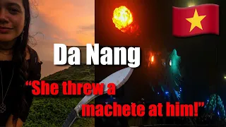Da Nang, Vietnam Travel: Fire & Water Breathing Dragon Bridge, Sunset, Markets, & A Crazy Story