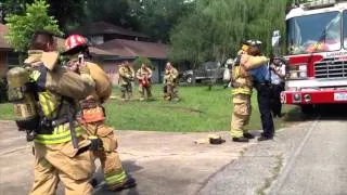 HFD Fireman Proposes To His HPD Girlfriend