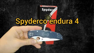 Краткий обзор spyderco endura 4 cpm 20cv.