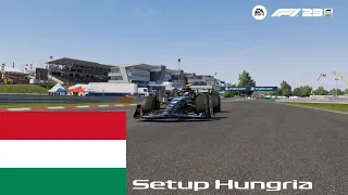 F1 23 - COMO FAZER SETUP PARA A HUNGRIA PASSO A PASSO