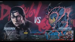 AK (Dragunov) vs Boft (Yoshimitsu) - Tekken 8 Rank Match