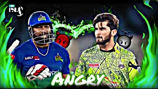 SHAHEEN AFRIDI x POLLARD FIGHT😈💫 ll Angry #trending #youtubevideo