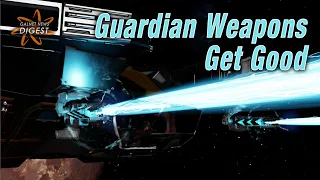 Immune From Thargoids: Guardian Weapons Get Good (Elite Dangerous)
