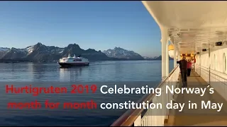 Hurtigruten month for month - celebrating Norway´s constitution day in May