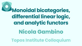 Nicola Gambino: "Monoidal bicategories, differential linear logic, and analytic functors"