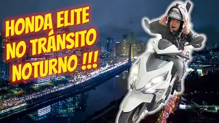 HONDA ELITE 125 VOLTANDO DO TRABALHO A NOITE