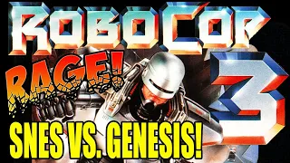 EVEN WORSE THAN THE FILM! RETRO RAGE: Robocop 3 (SNES/Megadrive)