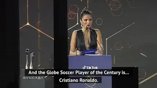 Globe Soccer Awards: Ronaldo, Lewandowski, Pique and many more
