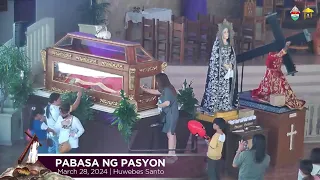 LIVE | March 28, 2024 | Huwebes Santo - Pabasa ng Pasyon