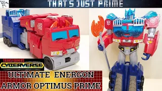 Transformers Cyberverse Ultimate Energon Armor OPTIMUS PRIME! "That's Just Prime!" Ep  194!