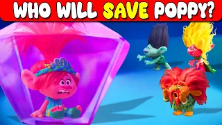 Guess What Happens Next Trolls Movie Combination | Who Will Save Poppy?