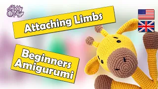 Attaching/sewing Limbs - Beginners Amigurumi
