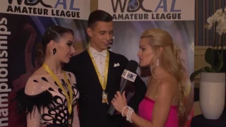 Interview with Oleksandr Bezkrovnyi & Alisa Margulis - The Ballroom Junior World Champions