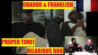 ENGLISH REAENGLISH REACTION TO FRENCH RAP - Gradur & Franglish - Trucs de choses (Clip officiel)