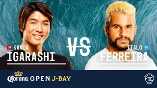 Kanoa Igarashi vs. Italo Ferreira - Quarterfinals, Heat 4 - Corona Open J-Bay 2019