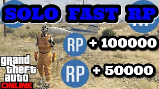 GTA 5 HOW TO RANK UP VERY FAST - SOLO RP FARM RANK UP GUIDE GTA 5 ONLINE INSANE RP METHOD