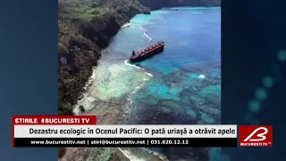 Dezastru ecologic in Ocenul Pacific: O pata uriasa a otravit apele