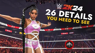 WWE 2K24: 26 Small Details In The NEW Gameplay Trailer