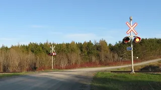 Mont-Joli subdivision's railway crossings