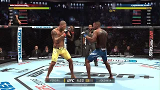 UFC 5- Flying knee!