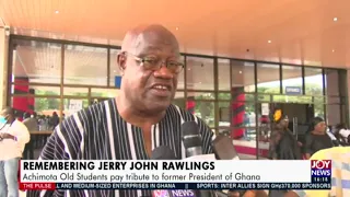 Remembering J.J Rawlings: Achimota Old Students pay tribute to former President of Ghana (18-11-20)