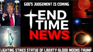 END TIMES NEWS: Gods Judgement Coming - Blood Moon Purim Eclipse x3 - Empire State Building Lighting