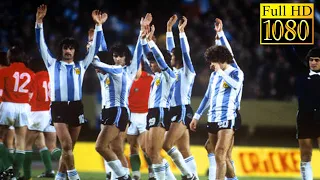 Argentina - Hungary World Cup 1978 | Full highlight -1080p HD | Mario Kempes