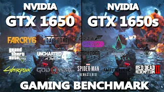 Nvidia GTX 1650 vs 1650 super Gaming Benchmark Test in 13 Games | Intel i3 12100f | @StealthGamerSG