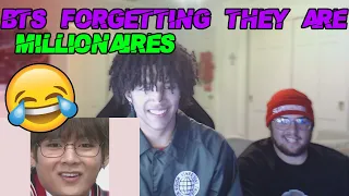 BTS forgetting that they're millionaires for 4 minutes- The BTS Journey (reaction)