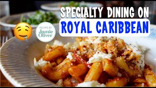 Royal Caribbean's "Jamie Oliver" Italian Restaurant Symphony of the Seas Specialty Dining