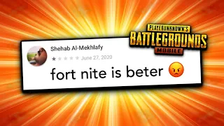 Hilariously BAD PUBG Mobile Game Reviews... (Cringe Warning)