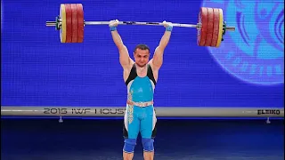 Nijat Rahimov (77) 207 kg clean and jerk