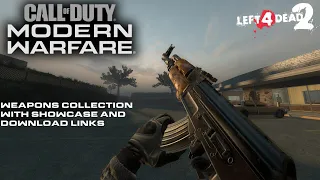 Left 4 Dead 2 Call of Duty® Modern Warfare 2019 WEAPON MOD COLLECTION SHOWCASE Link in Desc. 2021