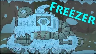 Super Tank Rumble Creations - Freezer - Monster Tank Boss From Death Labyrinth Level 7