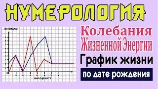 НУМЕРОЛОГИЯ - Код Жизни! Два САМЫХ ГЛАВНЫХ графика.Учимся рассчитывать самостоятельно.