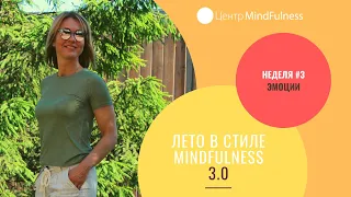 Лето в стиле mindfulness 3.0 - Неделя #3 - Эмоции. Практика управления эмоциями