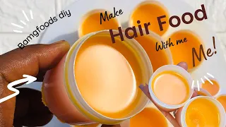 How to make Hair food | Hair cream | Effective hair cream.