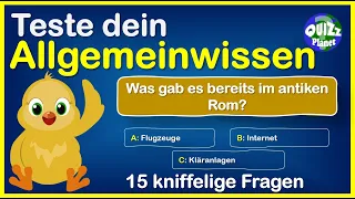 Quiz Allgemeinwissen #16- Lernvideo, das musst du wissen! Quiz deutsch, Rätsel zum Lösen