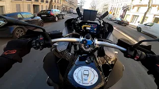 JE TESTE LE BMW R 1200 GS À PARIS ! UN CHEVAL !